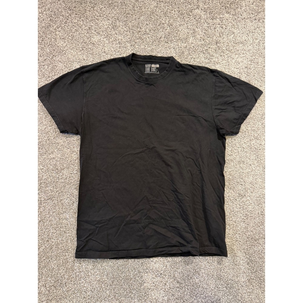 5.11 Tactical T-Shirt Mens XL Black Short Sleeve Crew Neck Cotton Solid